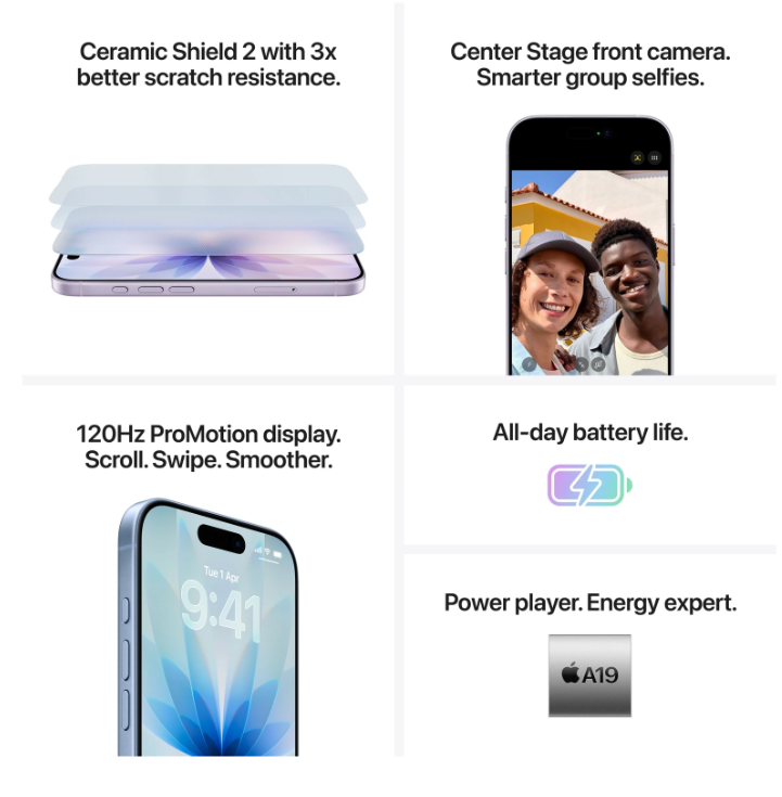 Apple iPhone 17 (White, 256 GB) view 7