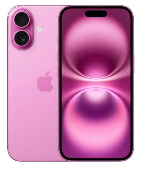 Apple iPhone 16 (Pink, 128 GB)